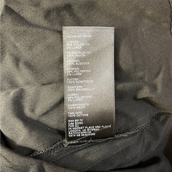 Anthropologie HD in Paris Riversong Swing Long Sleeve Metallic Floral Dress XS - Picture 10 of 10